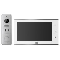 CTV-DP4705AHD W (белый). Комплект видеодомофона. CTV