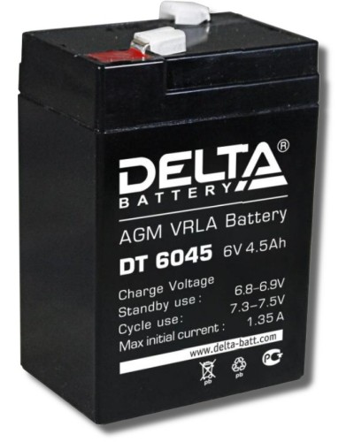 Delta DT 6045. Аккумулятор герметичный свинцово-кислотный. Delta в Подольске
