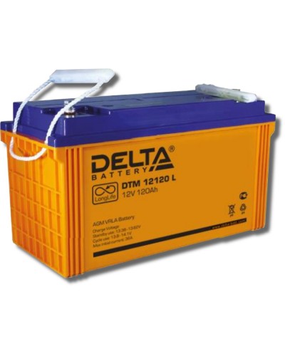 Delta DTM 12120 L. Аккумулятор герметичный свинцово-кислотный. Delta в Подольске