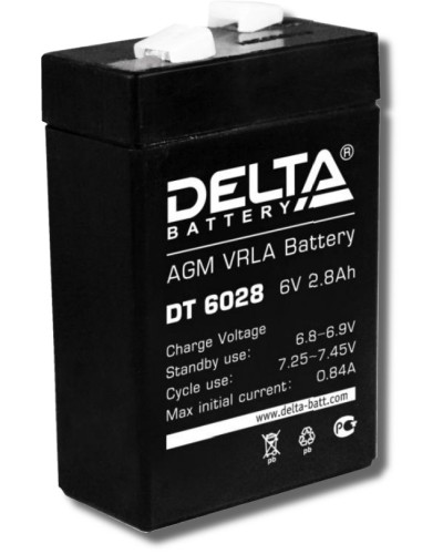 Delta DT 6028. Аккумулятор герметичный свинцово-кислотный. Delta в Подольске