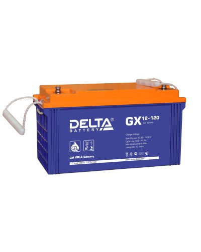 Delta GX 12-120. Аккумулятор герметичный свинцово-кислотный. Delta в Подольске
