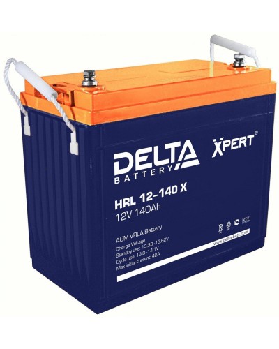 Delta HRL 12-140 X. Аккумулятор герметичный свинцово-кислотный. Delta в Подольске