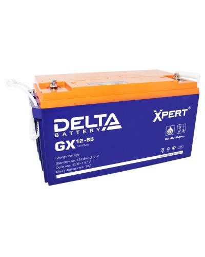 Delta GX 12-65. Аккумулятор герметичный свинцово-кислотный. Delta в Подольске