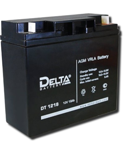 Delta DT 1218. Аккумулятор герметичный свинцово-кислотный. Delta в Подольске