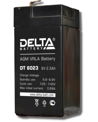 Delta DT 6023. Аккумулятор герметичный свинцово-кислотный. Delta в Подольске