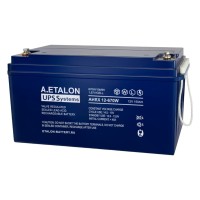 A.ETALON AHRX 12-670W (150). Аккумулятор герметичный свинцово-кислотный. ETALON