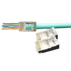 13A-F5-11WT. Разъем RJ-45. Eurolan