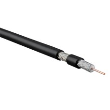 COAX-RG6-CU-100. Кабель коаксиальный. Hyperline