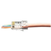 PLEZ-8P8C-U-C5-100 (100 шт). Разъем RJ-45. Hyperline