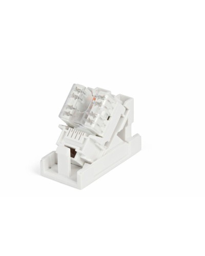 SIP2K-C5E-M45-22.5. Вставка 45х22,5 с наклонным модулем RJ-45 категории 5е. Hyperline в Подольске