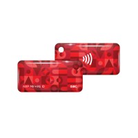 ISBC Mifare ID Standard (красный). Брелок. ISBC