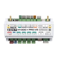 ZONT H-1000+PRO V2. Универсальный контроллер для удаленного управления инженерной системой. MicroLine