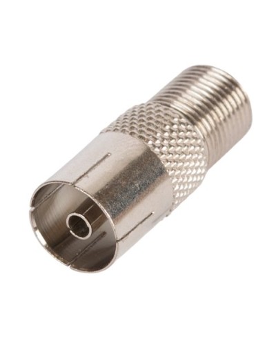 EC-CC-F-PAL-FM-MT-100 (100 шт). Адаптер для коаксиальных кабелей, F-тип-PAL-female. NETLAN в Подольске