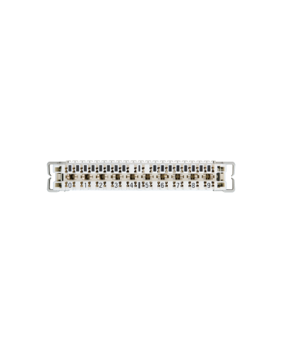 NMC-PL10-DU-10 (10 шт). Плинт размыкаемый, (0...9), крепление под кронштейн и круглые направляющие. NIKOMAX в Подольске