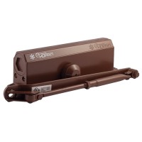 НОРА-М №5S (коричневый). Доводчик дверной морозостойкий. NORA-M