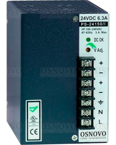 PS-24150/I. Блок питания промышленный. OSNOVO в Подольске