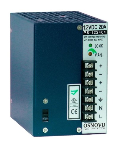 PS-12240/I. Блок питания промышленный. OSNOVO в Подольске