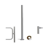 PERCo-BH02 2-05/EL с крышкой. Стойка с эл/магн.устр. блокировки. PERCo