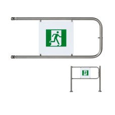 PERCo-BH02 1-16. Поворотная створка. PERCo