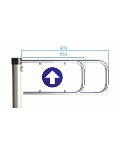 PERCo-ASG-650. Створка для калитки. PERCo в Подольске