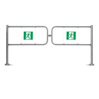 PERCo-BH02 1-18. Комплект створок ограждения. PERCo