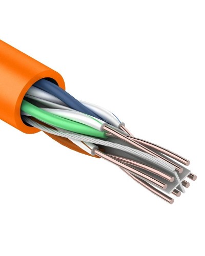 U/UTP 4PR 23AWG CAT6 305м нг(А)-HF REXANT (01-0050). Кабель «витая пара» (LAN) для структурированных систем связи. Rexant в Подольске