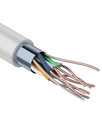 F/UTP 4PR 24AWG CAT5e 305м REXANT (01-0143). Кабель «витая пара» (LAN) для структурированных систем связи. Rexant в Подольске