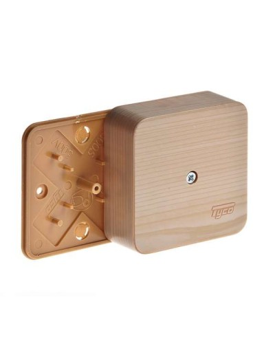 Коробка TYCO ОП 79х79х32мм IP40 сосна (65004-27М). Коробка распределительная. RuVinil в Подольске
