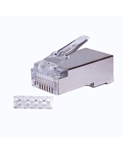 Коннекторы 8P8C FTP Cat.6 3U (RJ-45) (100шт) (10-0202). Разъем RJ-45. SUPRLAN в Подольске
