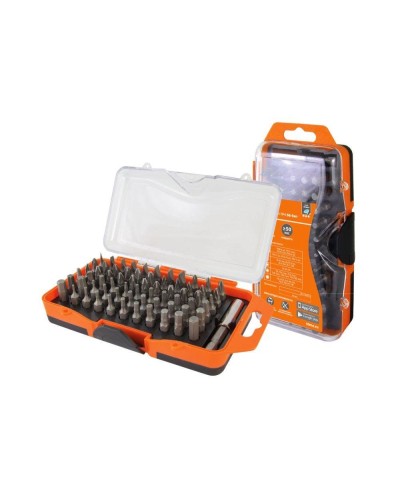 Набор бит №4, 66 бит: SL, PH, PZ, HEX, TORX, SQ,  удлинитель, сталь CR-V «Алмаз» TDM (SQ1019-0104): Набор бит в Подольске
