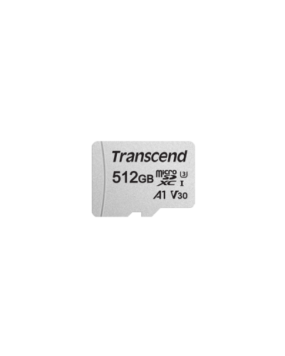 TS512GUSD300S-A. Карта памяти microSDXC, 512 ГБ, Class 10. TRANSCEND в Подольске