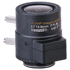 TR-L6M2.7D2.7-13.5IR. Объектив мегапиксельный с автоматической диафрагмой (АРД). Trassir