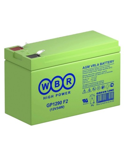 WBR GP1290 F2. Аккумулятор герметичный свинцово-кислотный. WBR в Подольске