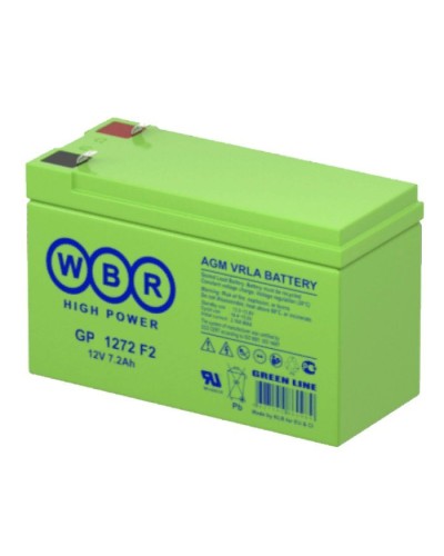 WBR GP1272 F2 (12V28W). Аккумулятор герметичный свинцово-кислотный. WBR в Подольске
