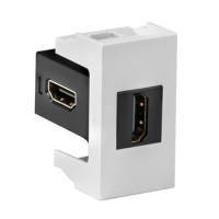 Розетка HDMI Viva 1 модуль белая (41018): Розетка HDMI
