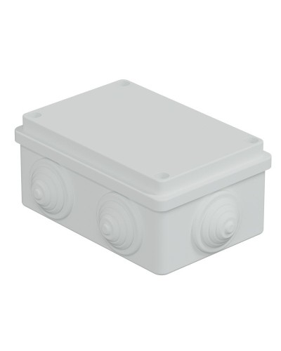 Коробка JBS120 120х80х50, 6 вых., IP55, белая (44008W-1). Коробка монтажная. Экопласт в Подольске