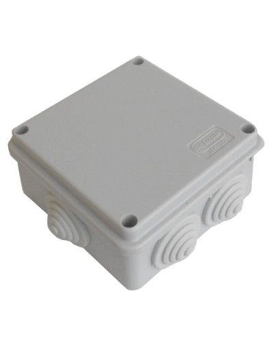 Коробка JBS100 100х100х55, 6 вых., IP55, серая (44007). Коробка монтажная. Экопласт в Подольске