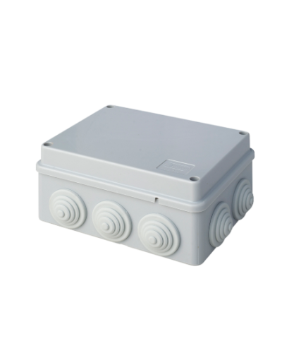Коробка JBS150 150х110х70, 10 вых., IP55, серая (44009). Коробка монтажная. Экопласт в Подольске