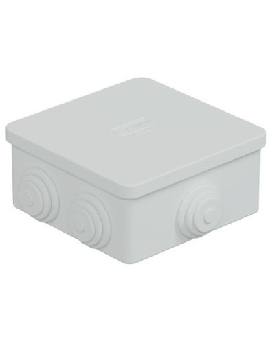 Коробка JBS080 85х85х40, 6 вых, IP44, белая (44006W-1). Коробка монтажная. Экопласт в Подольске
