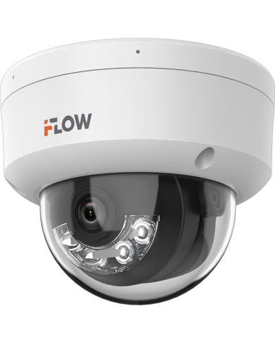 F-IC-2442C2MS(2.8мм). Бюджетная IP-видеокамера купольная. i-FLOW в Подольске