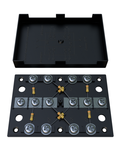 KRA-4 75 Om black (MEC42102). Коробка на 4 абонента. МЭК-Электрика в Подольске