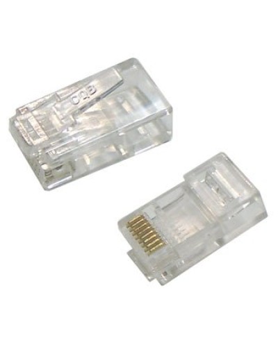 RJ-45 джек (8P8C) (100 шт). Разъем RJ-45. Прочие зарубежные в Подольске