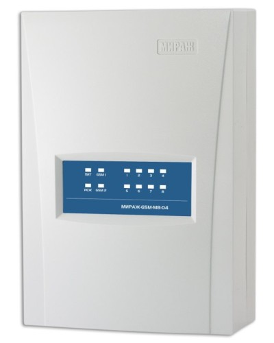Мираж-GSM-M8-04. Устройство оконечное объектовое приемно-контрольное c GSM коммуникатором. Стелс НПП в Подольске