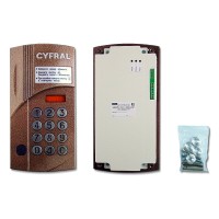 Цифрал CCD-2094.1И/PVC. Вызывная панель цветная с контроллером. Цифрал